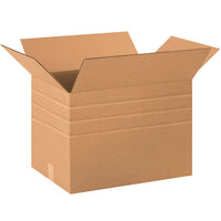 Adjustable Multi-Depth 20x14x14 Corrugated Box