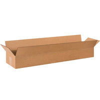 Alpha Packaging, Inc. ECT-32 Single Wall Corrugated Box - 42x11x6 in