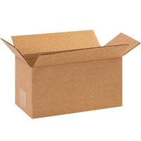 10x5x5 Long Corrugated Box, ECT-32 Kraft, Bundle of 25