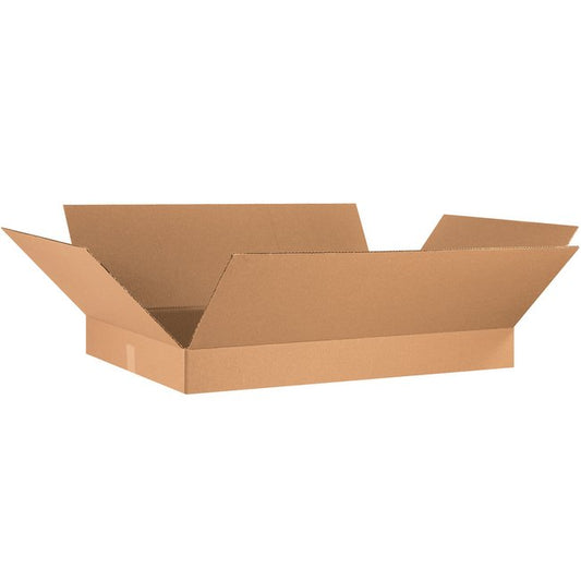 36x24x4 Flat Corrugated Box - Image 1