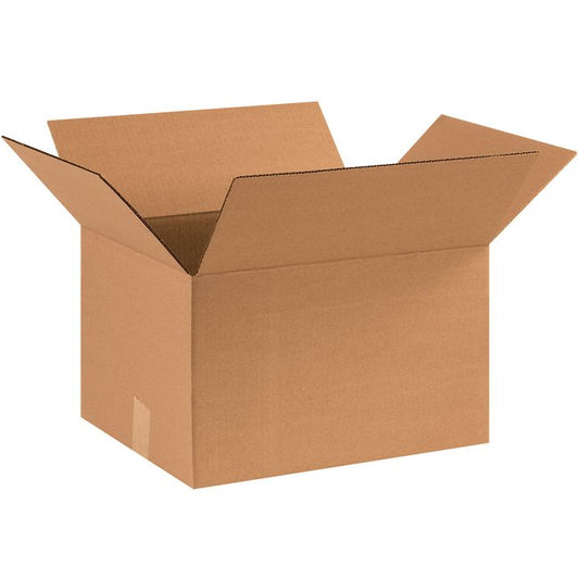 16x13x10 Kraft ECT-32 Corrugated Box Bundle - Pack of 25 - Image 1