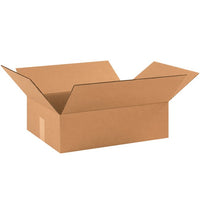 17.5x12x3 Flat Corrugated Box - ECT-32 Kraft (Bundle of 25)