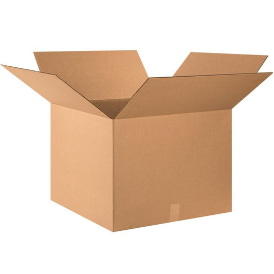 Alpha Packaging, Inc. 24x24x18 ECT-32 Kraft Corrugated Box Bundle (Pack of 10) - Image 1