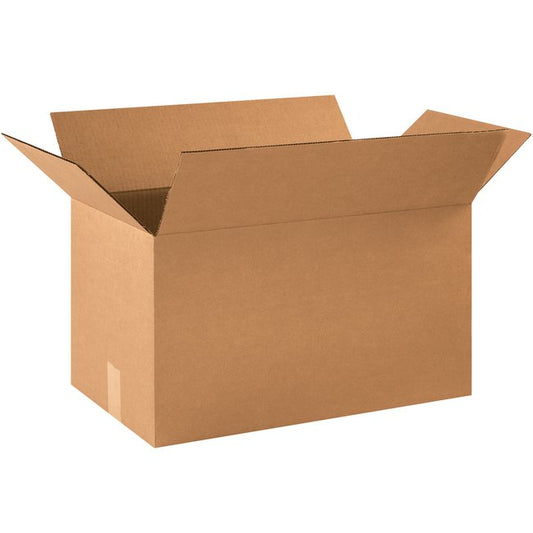 21x12x12 Kraft Corrugated Box - ECT-32, Pack of 20 - Alpha Packaging, Inc. - Image 1