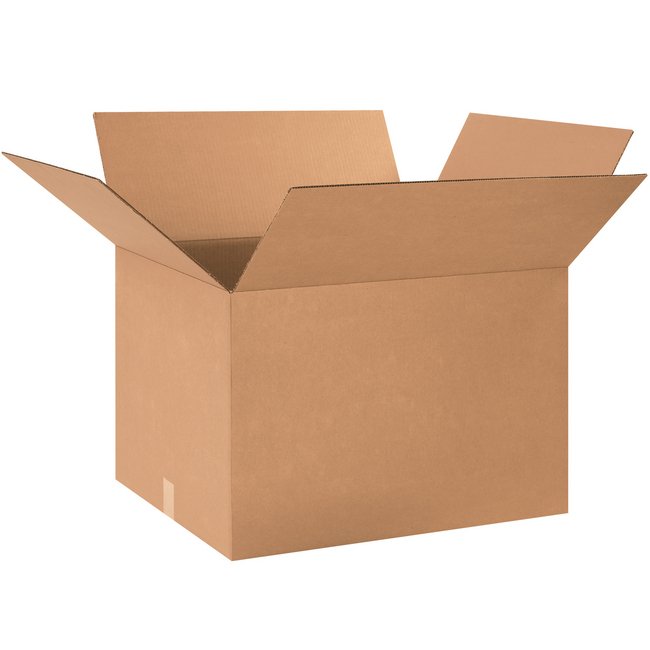 28x24x20 Kraft ECT-32 Corrugated Box Bundle (Pack of 10) - Image 1