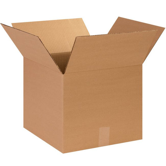 14x14x12 Kraft ECT-32 Corrugated Box Bundle - Pack of 25 - Image 1