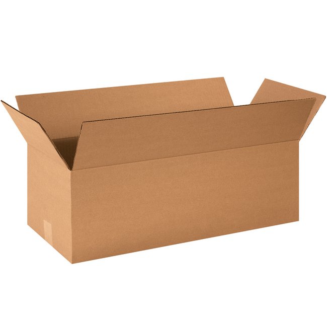 Alpha Packaging 24x10x8 Long Corrugated Box - Image 1