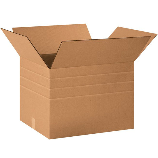 18x14x12 Multi-Depth Corrugated Box - Image 1