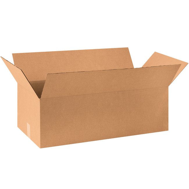36x20x15 Inch Kraft ECT-32 Corrugated Box - Bundle of 10 - Image 1