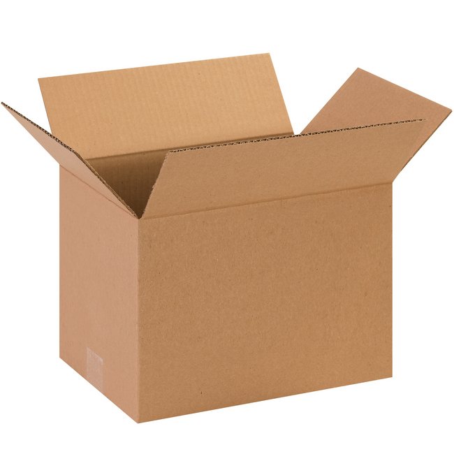 Eco-Friendly ECT-32 Kraft Corrugated Box - 13x9x9 inches (25-Pack) - Image 1