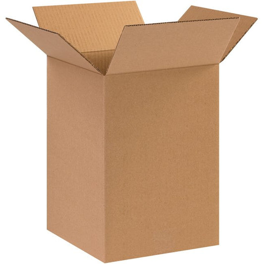 Alpha ECT-32 Kraft Corrugated Box 10x10x14 (Bundle of 25) - Image 1