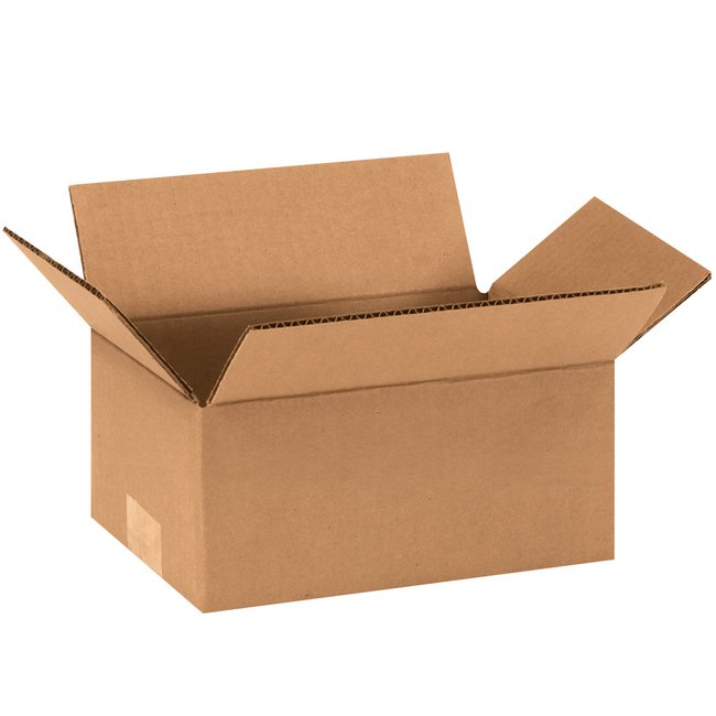 9x5x4 ECT-32 Kraft Corrugated Box Bundle (25 Pack) - Image 1