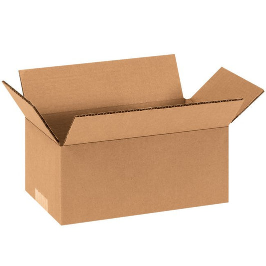 Alpha Packaging, Inc. 9x4x4 Long Corrugated Box - Image 1