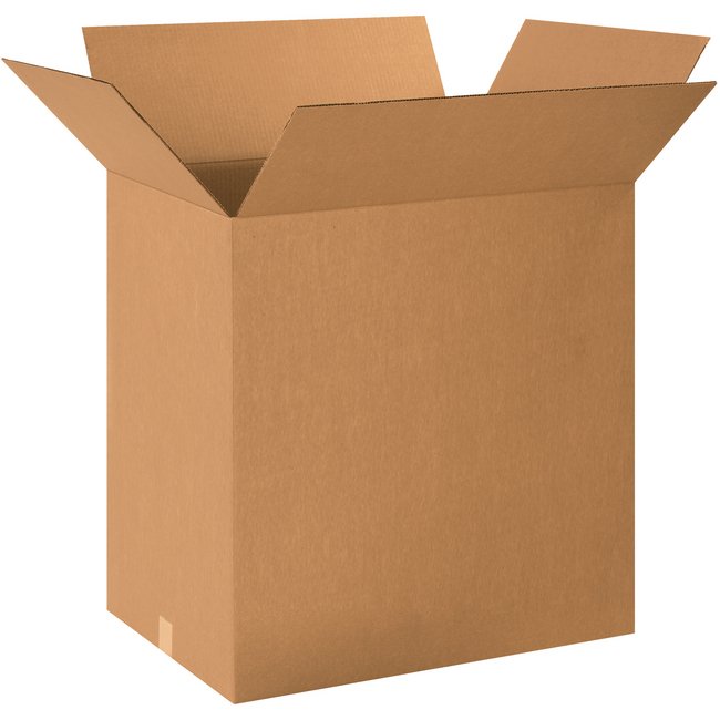 Alpha Packaging, Inc. 24x18x24 ECT-32 Kraft Corrugated Box Bundle (Pack of 10) - Image 1