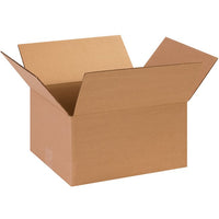 Alpha Packaging 13x11x7 ECT-32 Kraft Corrugated Box Bundle (25 Pack)