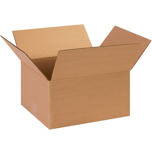Alpha Packaging 13x11x7 ECT-32 Kraft Corrugated Box Bundle (25 Pack) - Image 1