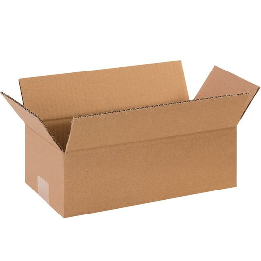 Alpha Packaging 12x6x4 Long Corrugated Box - Image 1