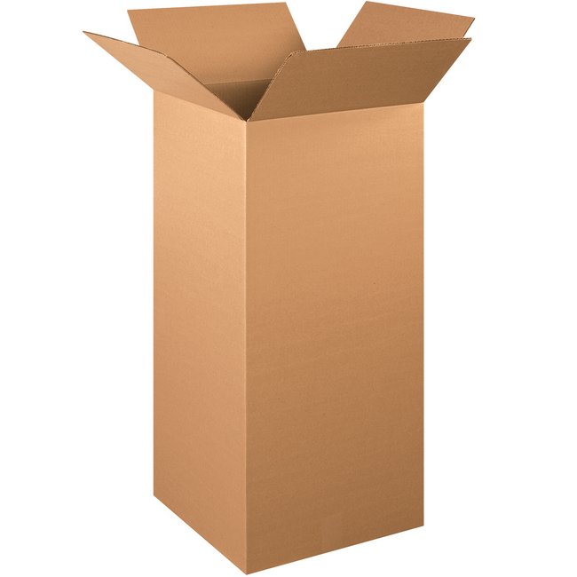 Tall Corrugated Box - 15x15x36 - Image 1