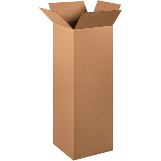 Alpha Packaging Tall Corrugated Box - 12x12x36 in - Image 1