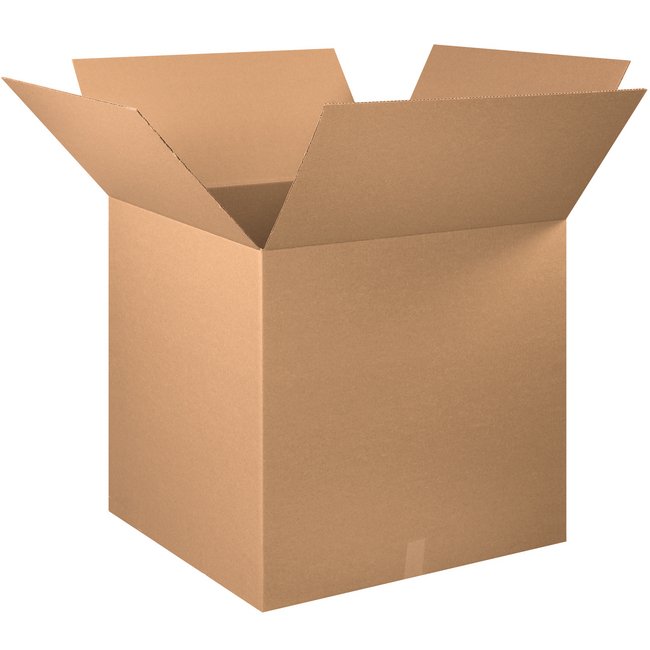 30x30x30 ECT-32 Kraft Corrugated Box - Image 1