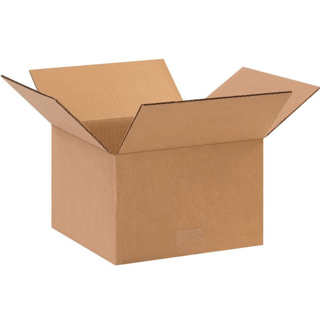 Alpha Packaging 10x10x6 ECT-32 Kraft Corrugated Box Bundle (25 Pack) - Image 1
