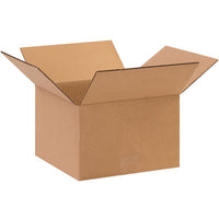 Alpha Packaging 10x10x6 ECT-32 Kraft Corrugated Box Bundle (25 Pack)