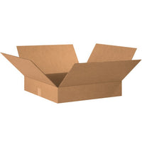 Alpha Packaging, Inc. 20x20x4 Flat Corrugated Box - ECT-32 Kraft