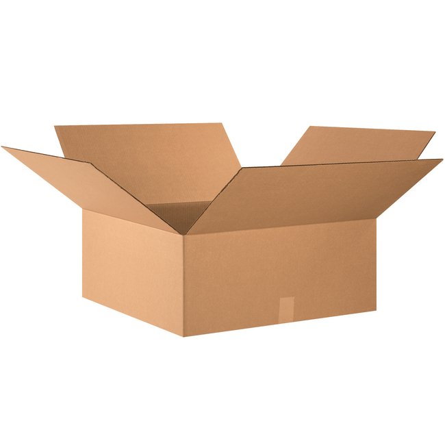 24x24x10 ECT-32 Kraft Corrugated Box Bundle - Image 1