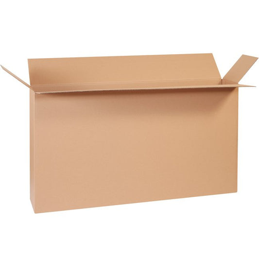54in x 8in x 28in ECT-44 Kraft Corrugated Side Loading Box Bundle (Pack of 5) - Image 1