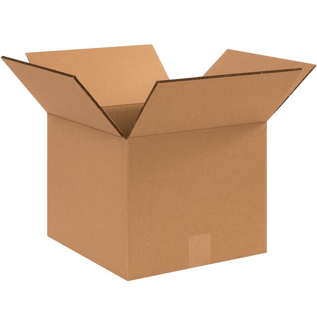Heavy-Duty 12x12x10 Double Wall Corrugated Box - Image 1