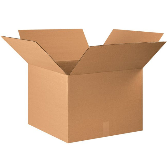 Alpha Packaging, Inc. 22x22x16 Kraft Corrugated Box Bundle (Pack of 10) - Image 1