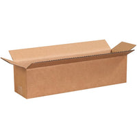 16x4x4 Long Corrugated Box - Kraft, ECT-32, Bundle of 25
