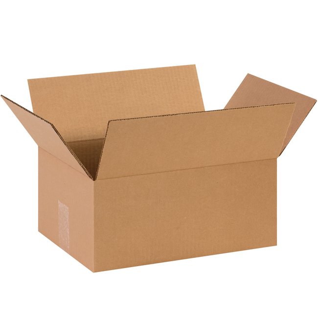 Alpha Packaging 14x10x6 ECT-32 Kraft Corrugated Box Bundle (25 Pack) - Image 1