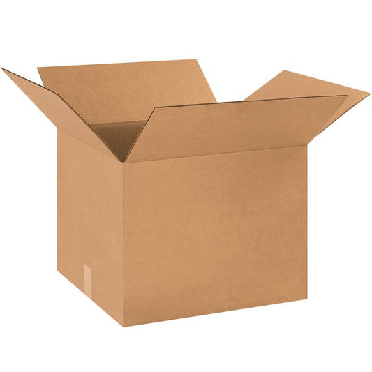 Alpha Packaging 18x16x14 Kraft Corrugated Box Bundle (Pack of 25) - Image 1