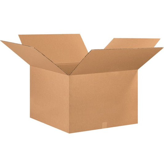 Alpha Packaging ECT-32 Kraft Corrugated Box, 26x26x16 in, Pack of 10 - Image 1