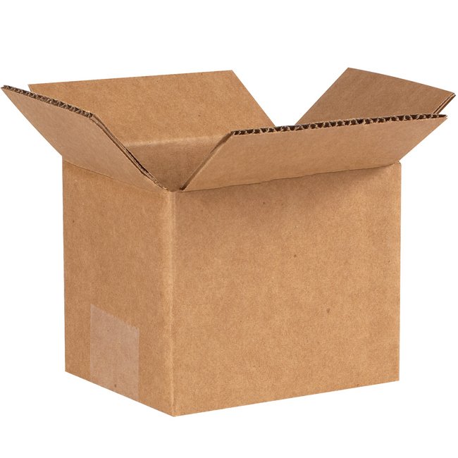 Corrugated Box 5x4x4 inches - Image 1