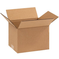 9x7x6 Corrugated Box - ECT-32 Kraft, 25-Pack Bundle