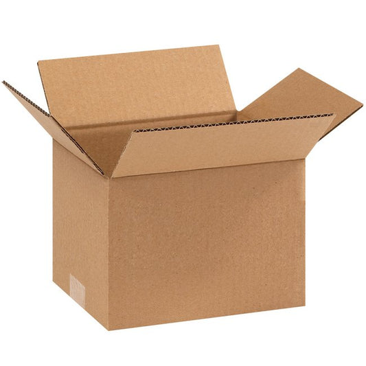 9x7x6 Corrugated Box - ECT-32 Kraft, 25-Pack Bundle - Image 1