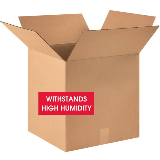 V3c Weather-Resistant Corrugated Box - 18x18x18 inches - Image 1