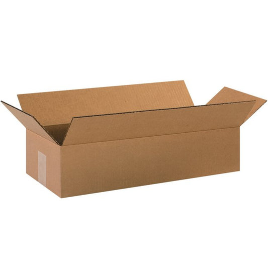 20x8x4 Long Corrugated Box - Image 1