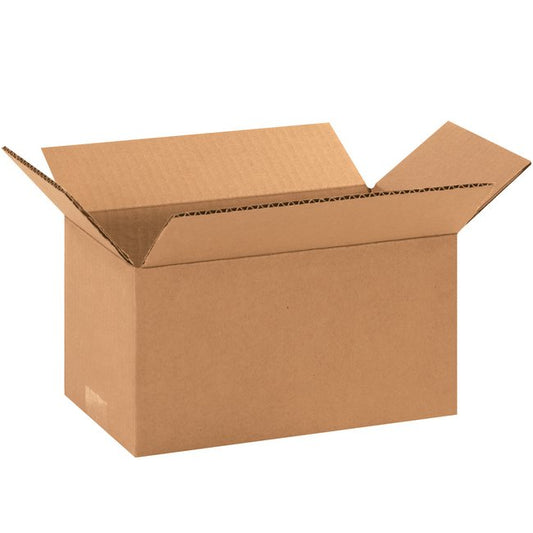 Alpha Packaging, Inc. 10x6x5 ECT-32 Kraft Corrugated Box Bundle Pack (25) - Image 1