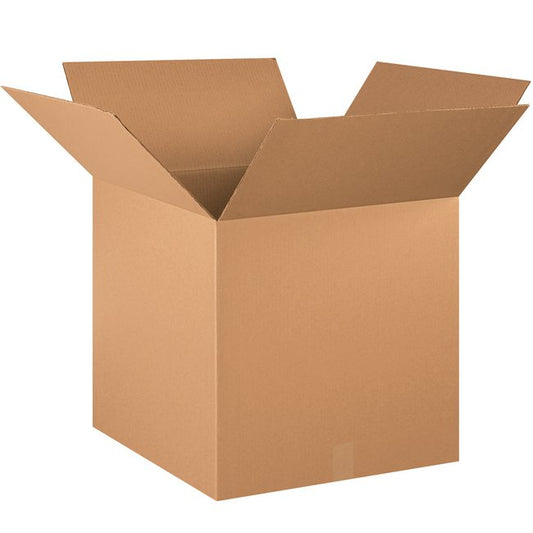 20x20x20 Kraft Corrugated Box - Image 1