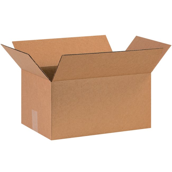 16x10x8 Kraft ECT-32 Corrugated Box Bundle (25-Pack) - Alpha Packaging - Image 1