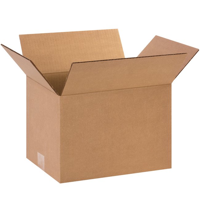 12x9x8 Kraft ECT-32 Corrugated Box Bundle (25-Pack) - Image 1