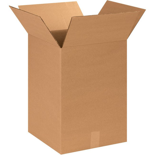 Alpha Packaging 14x14x19 ECT-32 Kraft Corrugated Box Bundle - Pack of 20 - Image 1