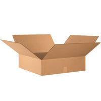 24x24x7 Flat Corrugated Box - ECT-32 Kraft (Bundle of 10)