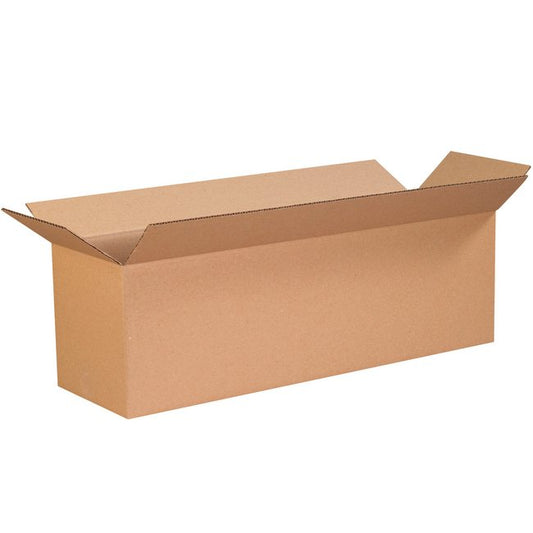 Alpha Packaging Long Corrugated Box - 26x8x8 in - Image 1