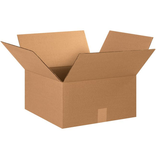 15x15x8 Kraft ECT-32 Corrugated Box Bundle (Pack of 25) - Image 1