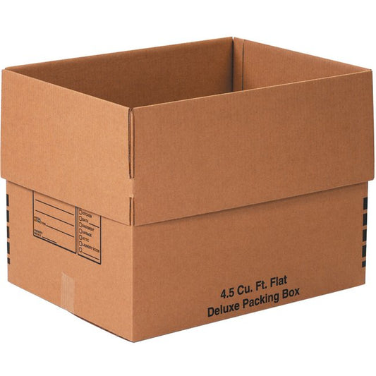 Alpha Packaging 24x18x18 Deluxe Corrugated Packing Box Bundle - Image 1