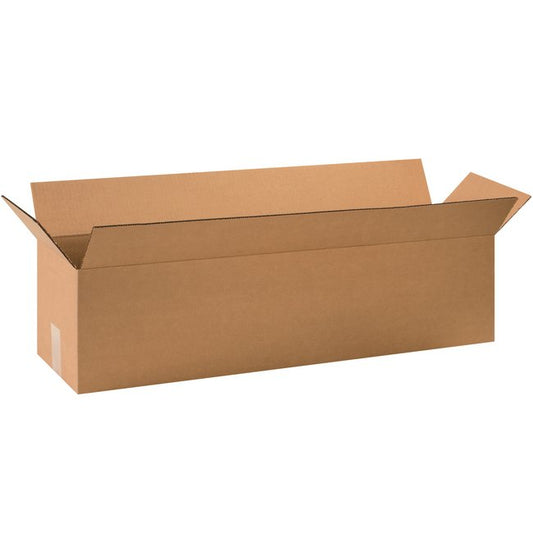 32x8x8 Long Corrugated Shipping Box - Kraft ECT-32, Bundle of 25 Boxes - Image 1